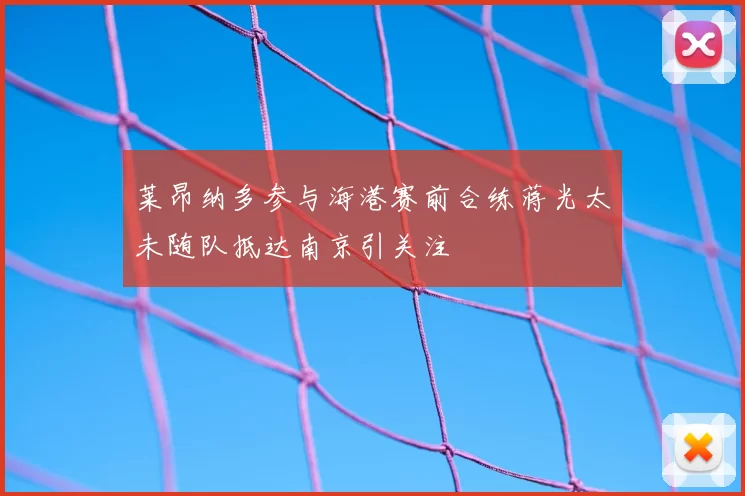 莱昂纳多参与海港赛前合练蒋光太未随队抵达南京引关注